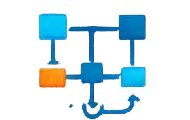 AI process automation icon