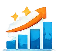 KPI reporting icon