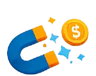 google ads and facebook ads lead magnet icon