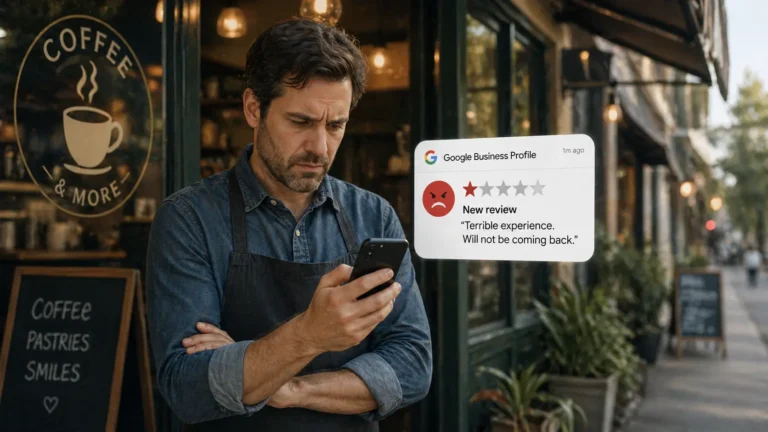 a small business ponders how to respond to a bad google review